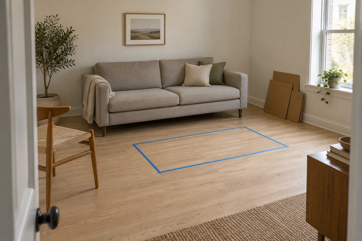 room concept illustrating can you mix wood tones in the same room?.