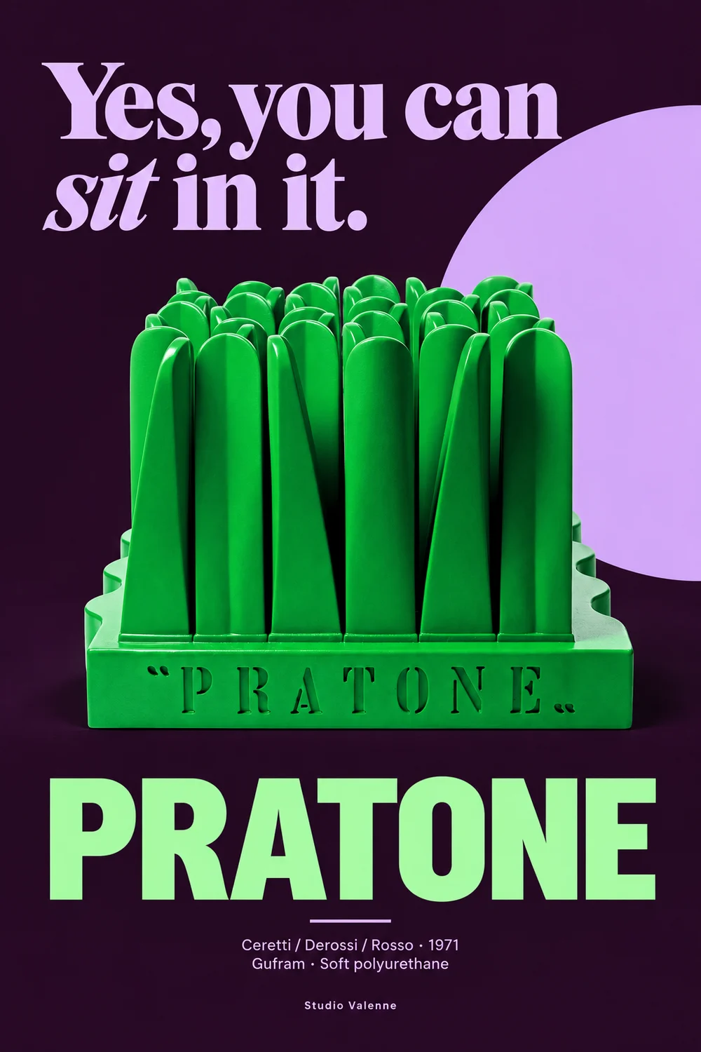 Pratone: yes, it is a seat